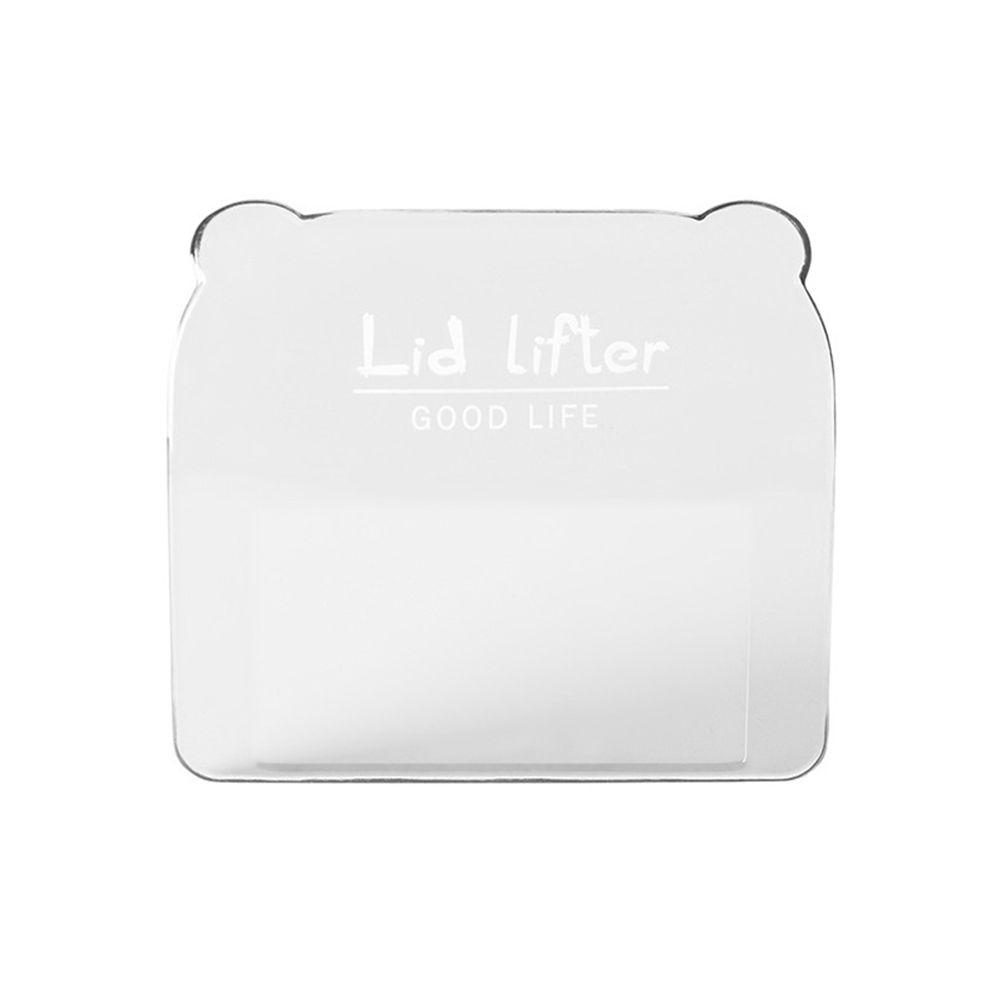 Universal Translucent Creative Bathroom Avoid Touching Toilet Lid