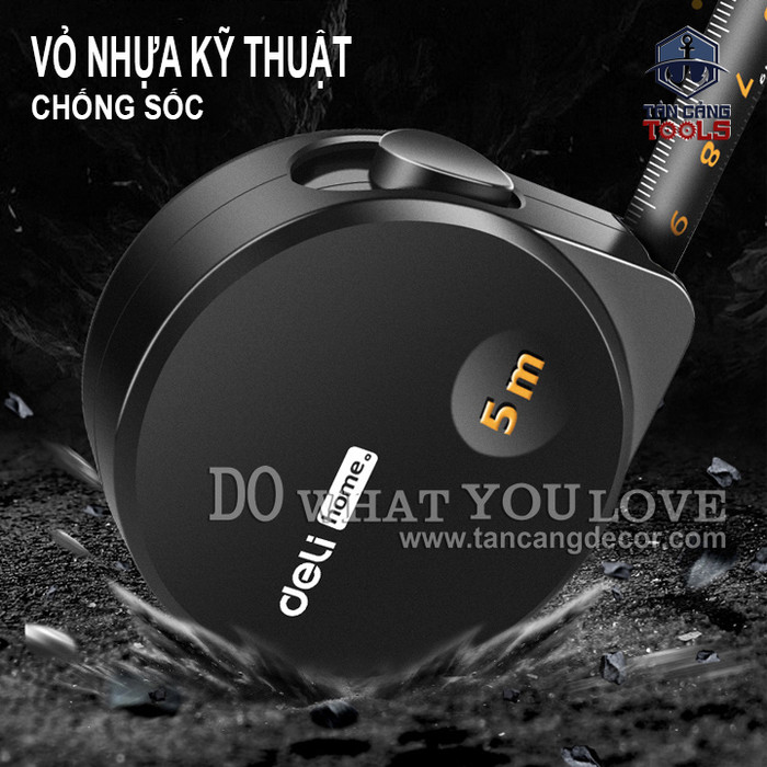 Thước Cuộn Thép Deli