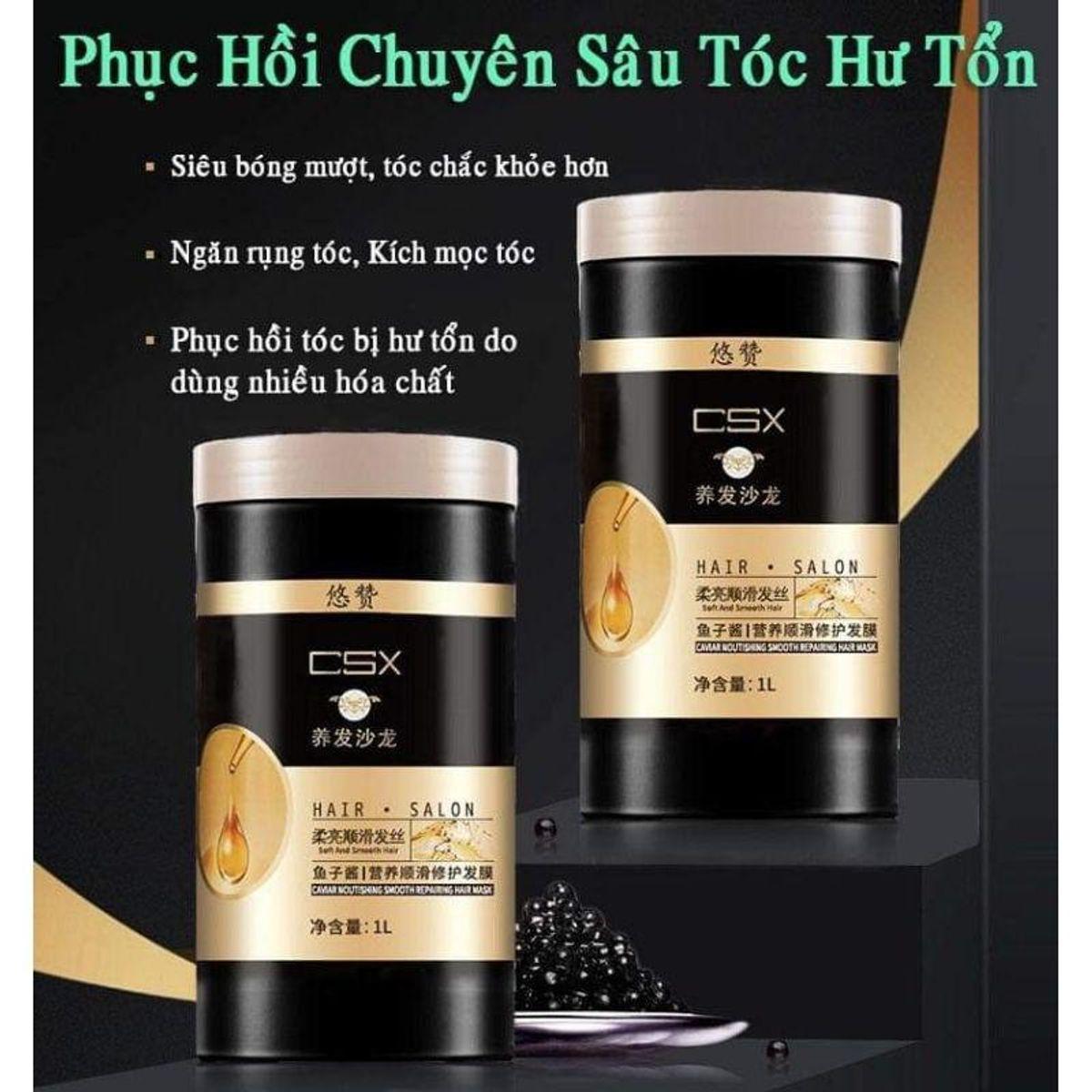 Ủ Tóc Trứng Cá ϯầṃ Mềm Mượt CSX  - Hũ 1000