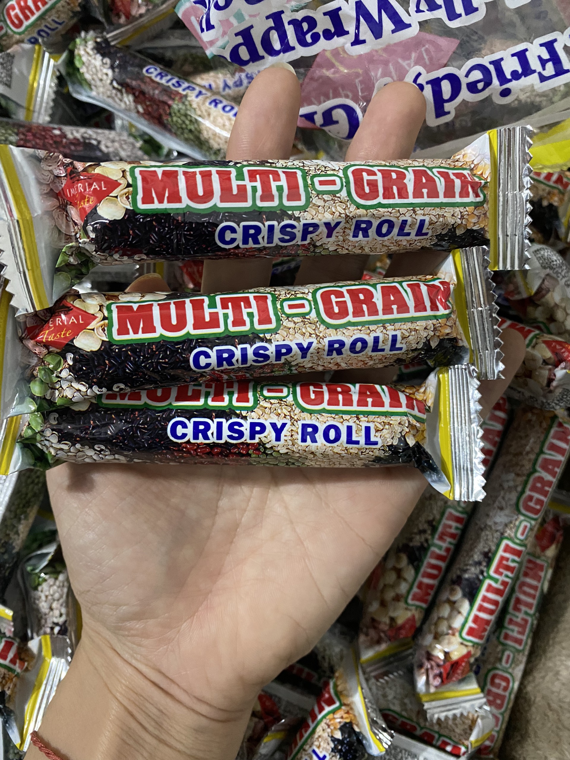 Bánh ngũ cốc Multi Grain Crispy Roll siêu ngon