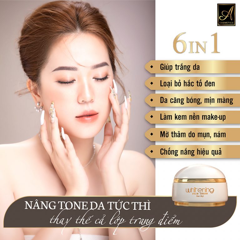 Kem Face Pháp A Cosmetics Mẫu mới nhất - Hũ 50g