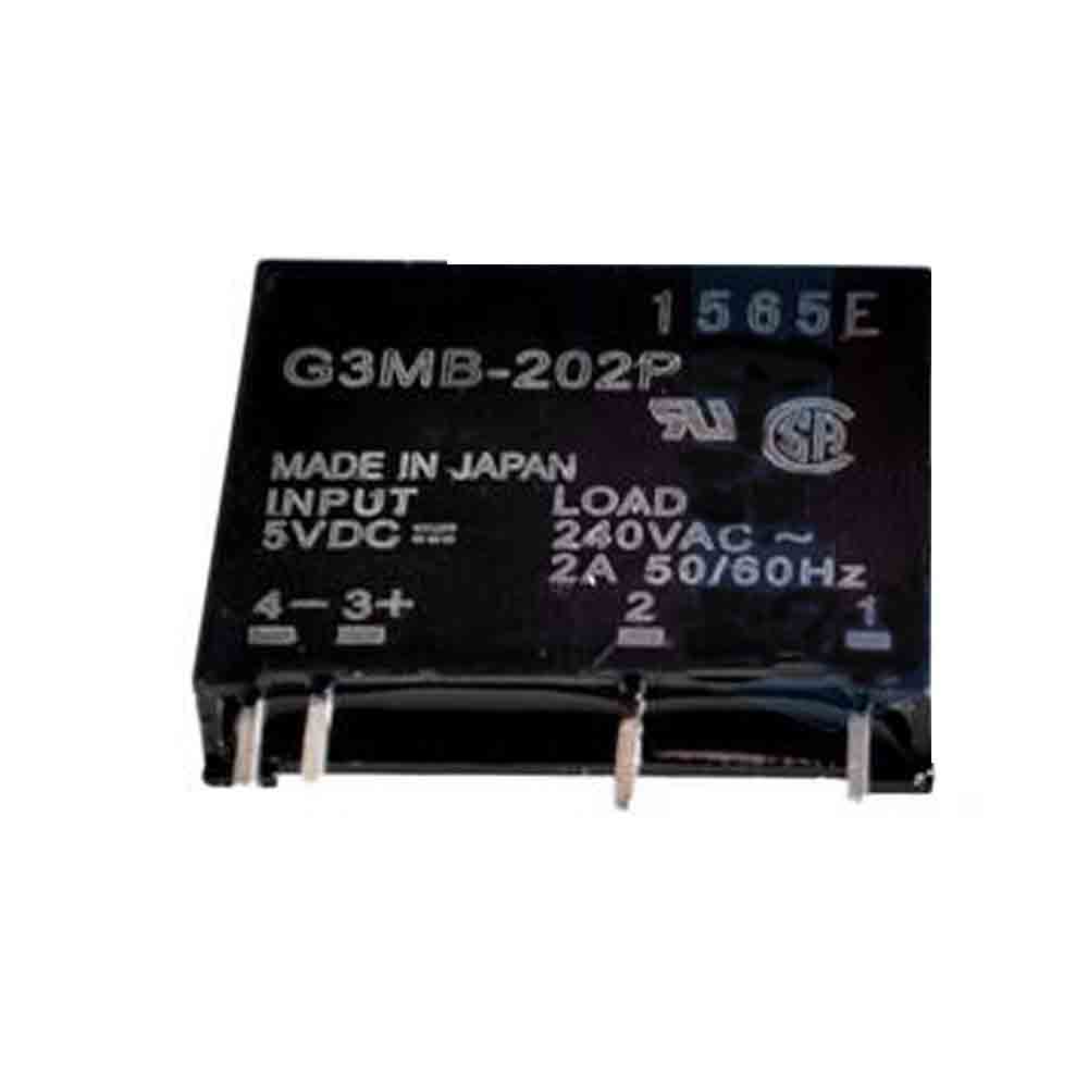 G3mb-202p dc-ac pcb ssr in 5v dc out 240v ac 2a solid state relay module