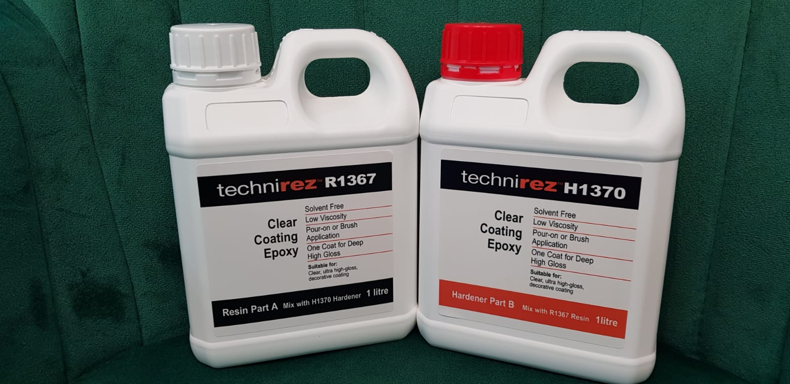 Kinetix Technirez R1367 & H1370 High Gloss Crystal Clear Coating