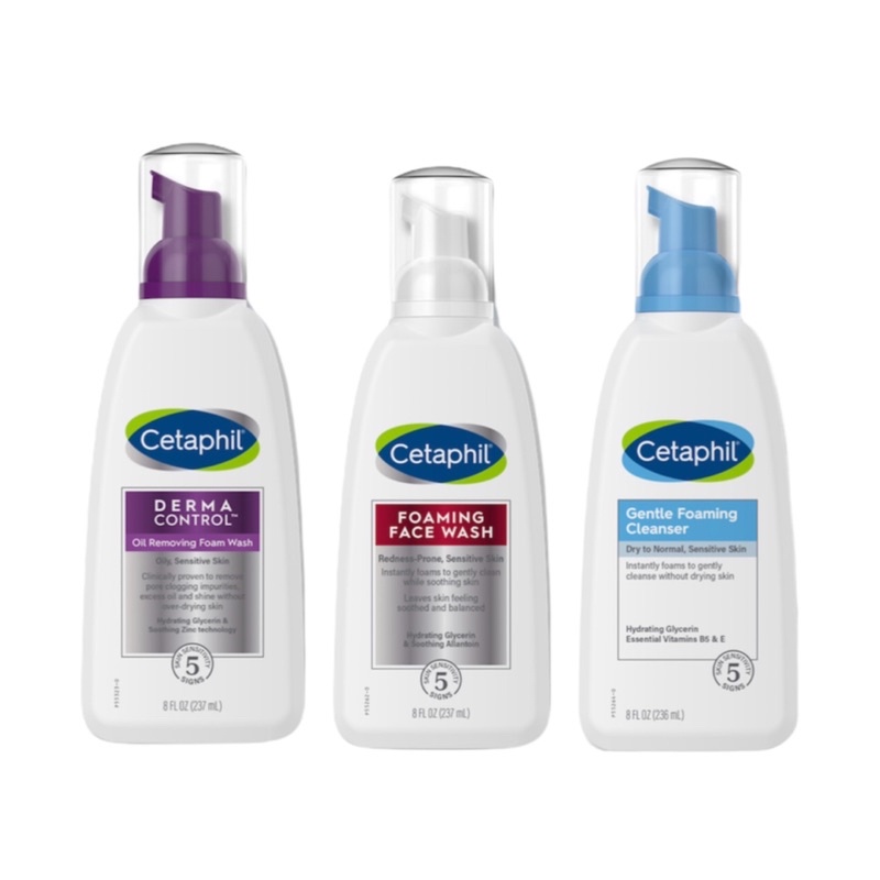 Sữa rửa mặt cetaphil Gentle Foaming 236ml