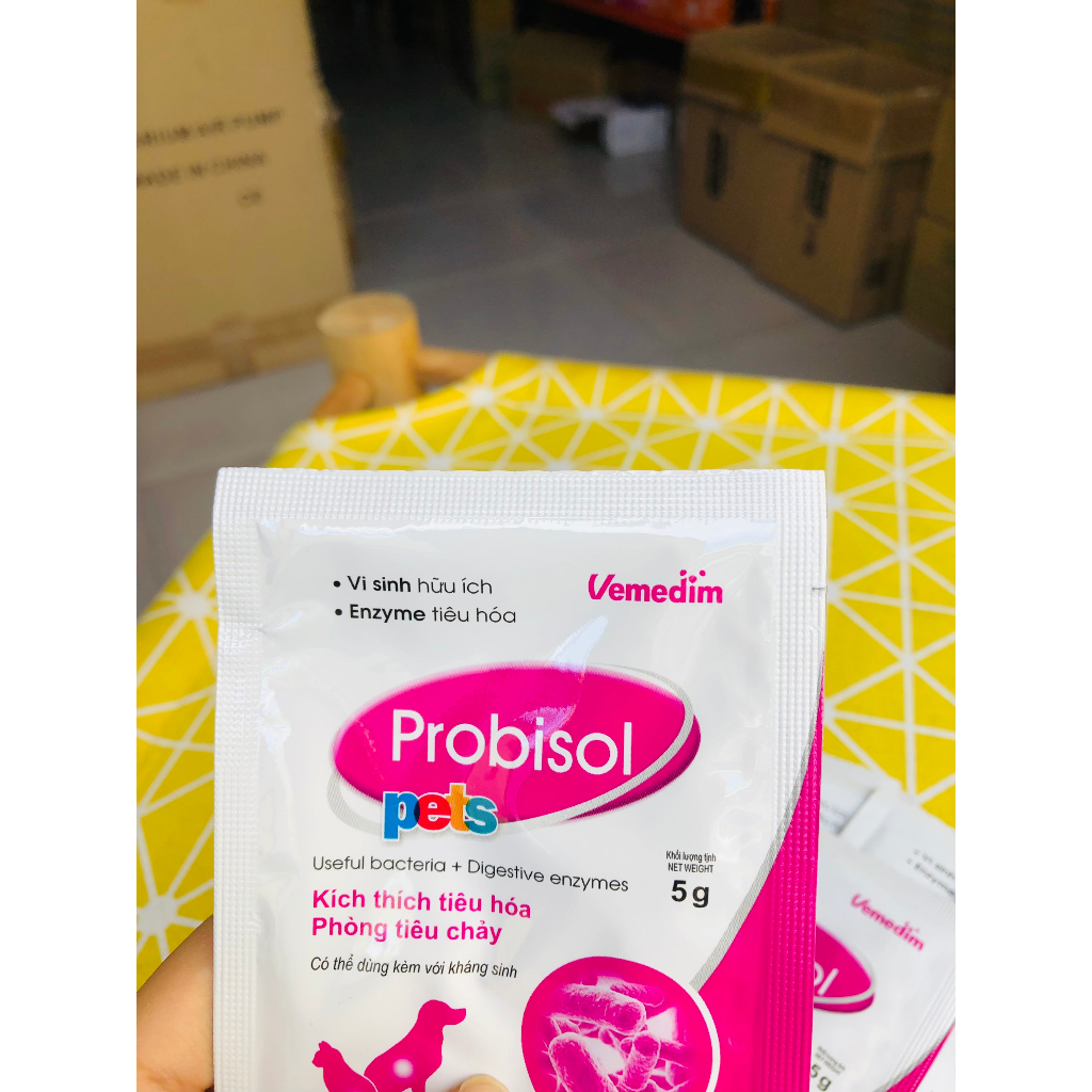 Digestive Enzymes for Dogs and Cats Probisol - Supports the Stimulation of the Digestive System, Helps Balance Intestinal Microflora