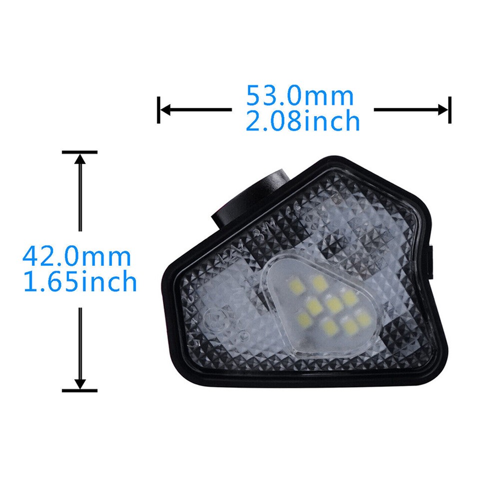 Add Style and Functionality with LED Side Mirror Puddle Light for Mercedes