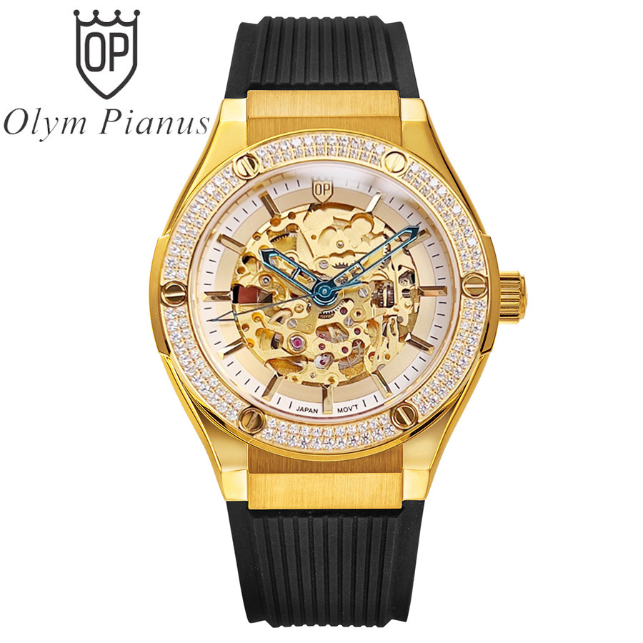 Đồng hồ nam chính hãng Olym Pianus OP990-45 OP990-45.24 OP990-45.24ADGK-GL trắng thumbnail