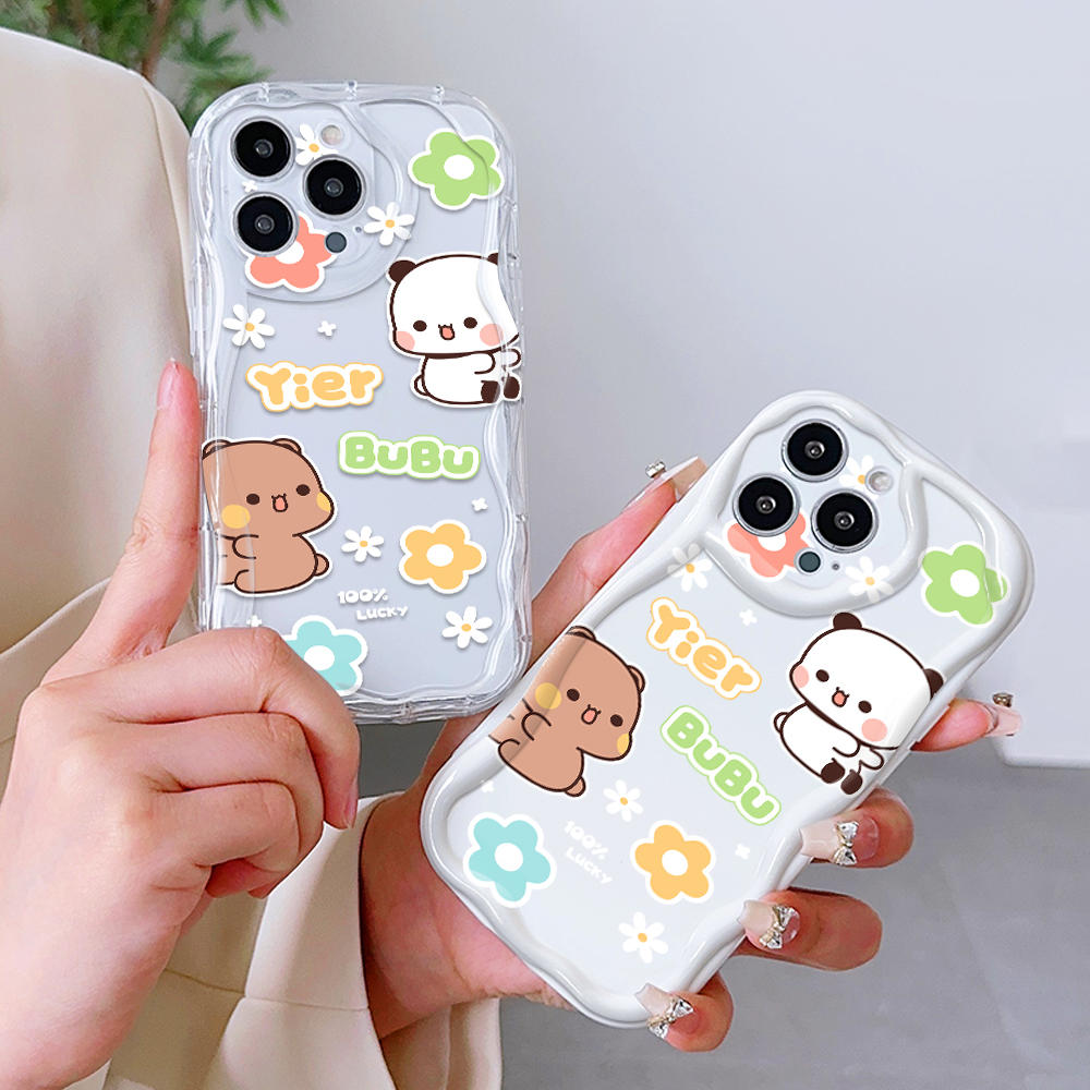 UCUC%20for%20Redmi%20Note%208%20Pro%20Back%20Cover%20White%20And%20Brown%20Bears%20Cream%20Texture%20Wavy%20Edge%20Soft%20Silicone%20Phone%20Case%20-%20Image%205