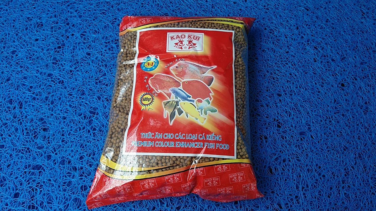 Thức ăn cá cảnh Kaokui, bịch 500gr.