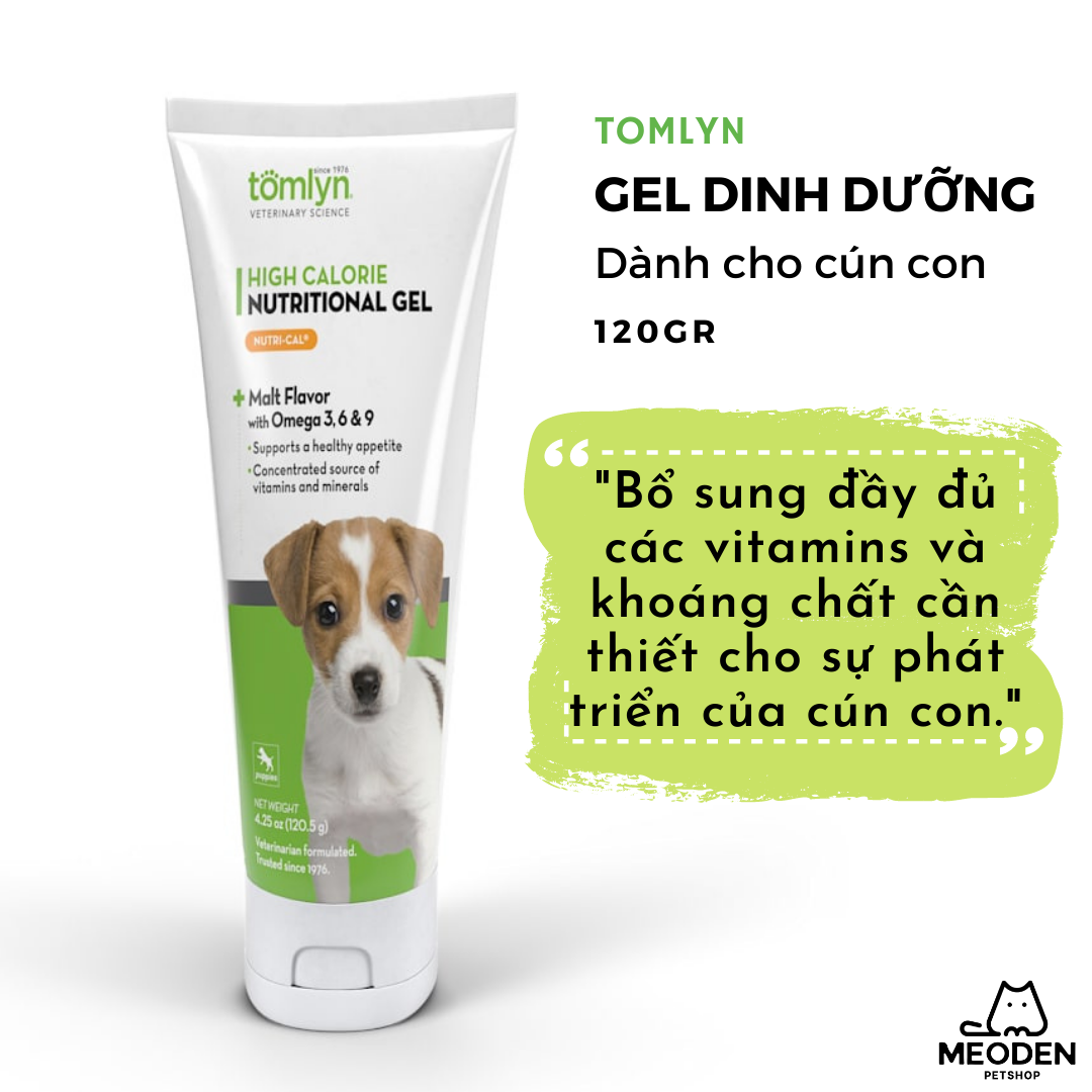 Gel dinh dưỡng dành  cho cún con Tomlyn