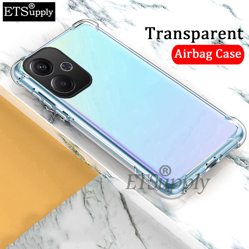 Phone case For Redmi 13X Back Cover Soft Transparent Full Protection shockproof Armor For Back cover For Xiaomi Redmi 13X 4G case.