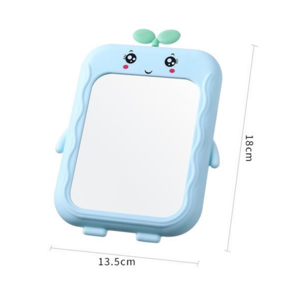 Gương để bàn gấp gọn mini MẦM CÂY dễ thương