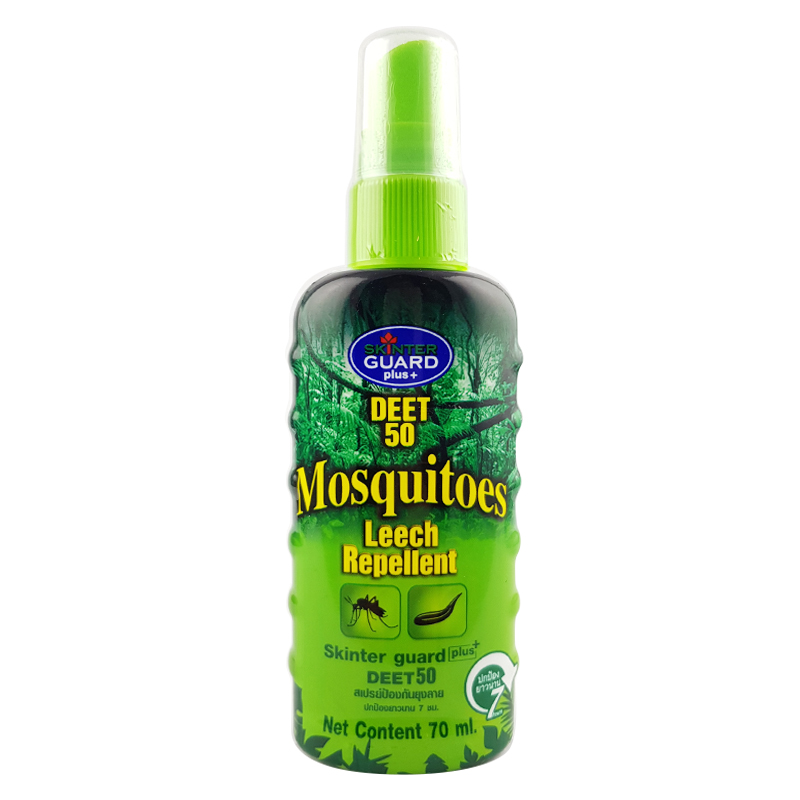 Skinter Guard Plus Deet 50 95 Mosquito Leech Repellent 70 ml สกินเตอร์