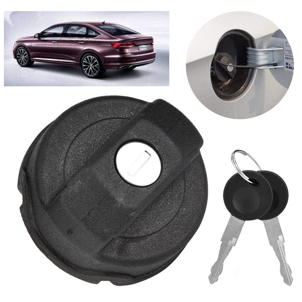 Fuel gas tank cap cuque 191201551 fuel petrol locking tank filler cap with 2 keys for beetle 1947-2003