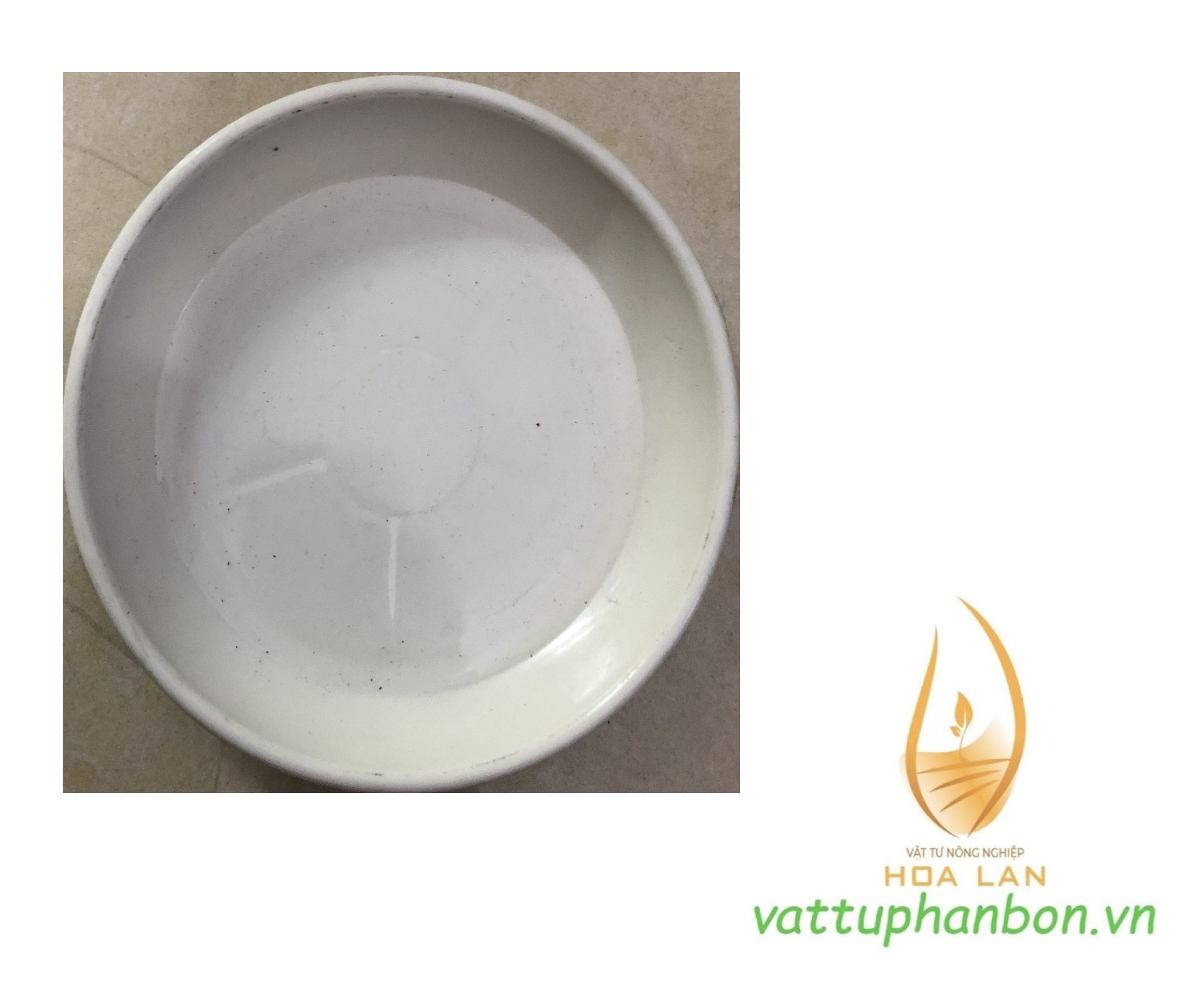 Đĩa lót chậu tròn Phi 12cm - #034C#