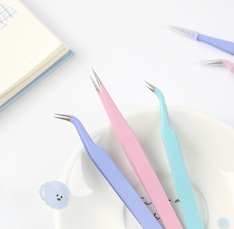Nhíp Gắp Sticker Màu Pastel Dùng Cho Bullet Journal