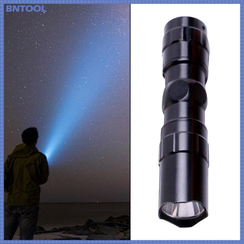 BNTOOL Mini Flashlight Camping Torch Bright Aluminum Alloy Small Flash Light Handheld Torch LED Flashlight for Garage Emergency Home