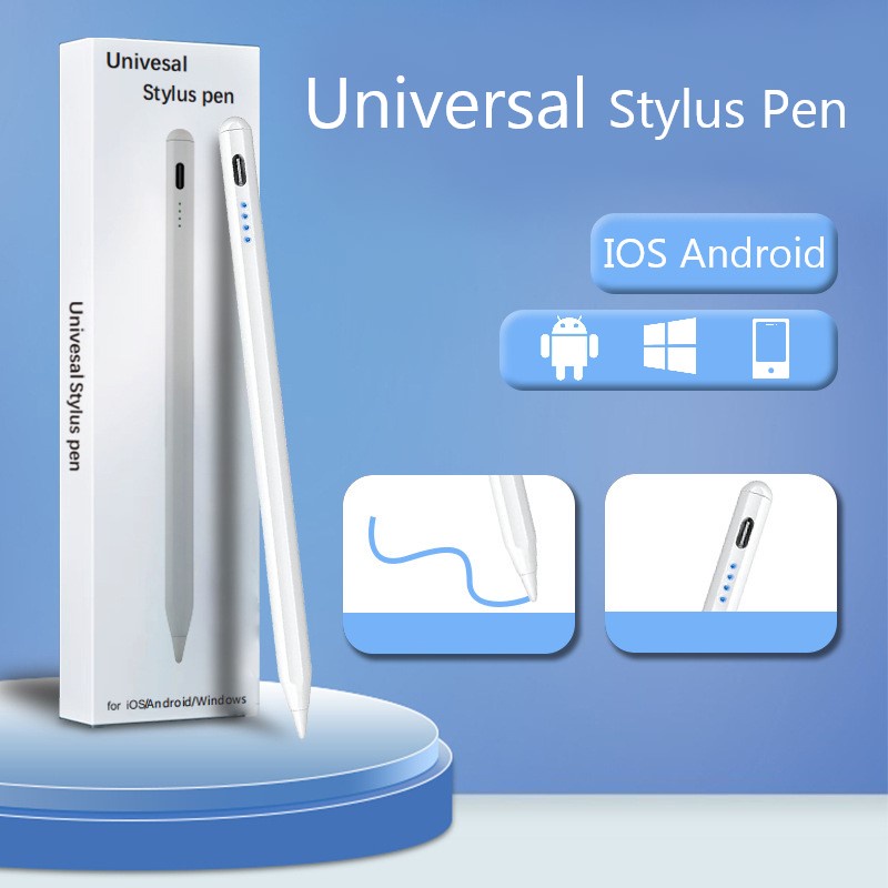 Rechargeable stylus pen for microsoft surface go / pro 3 4 5 6 7 8 9 pro x go laptop 4 book 3 universal stylus pen for tablet mobile phone touch pen