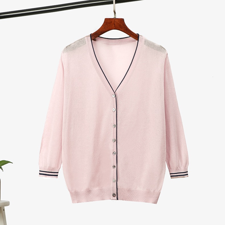 Áo cardigan thu đông thêu ong