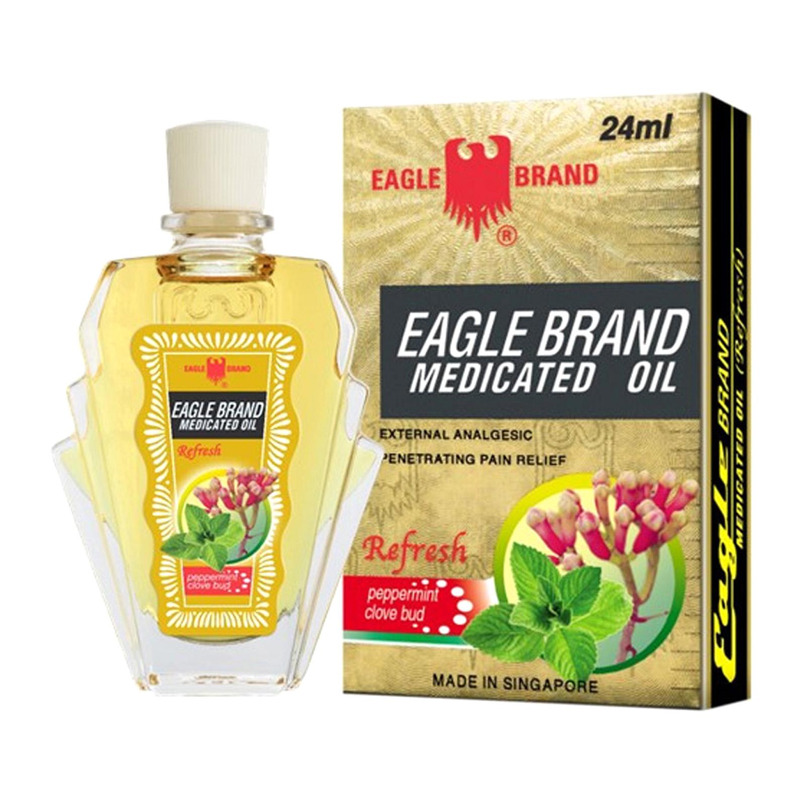 Eagle Brand Refresh Medicated Oil 24 ML Lazada Singapore