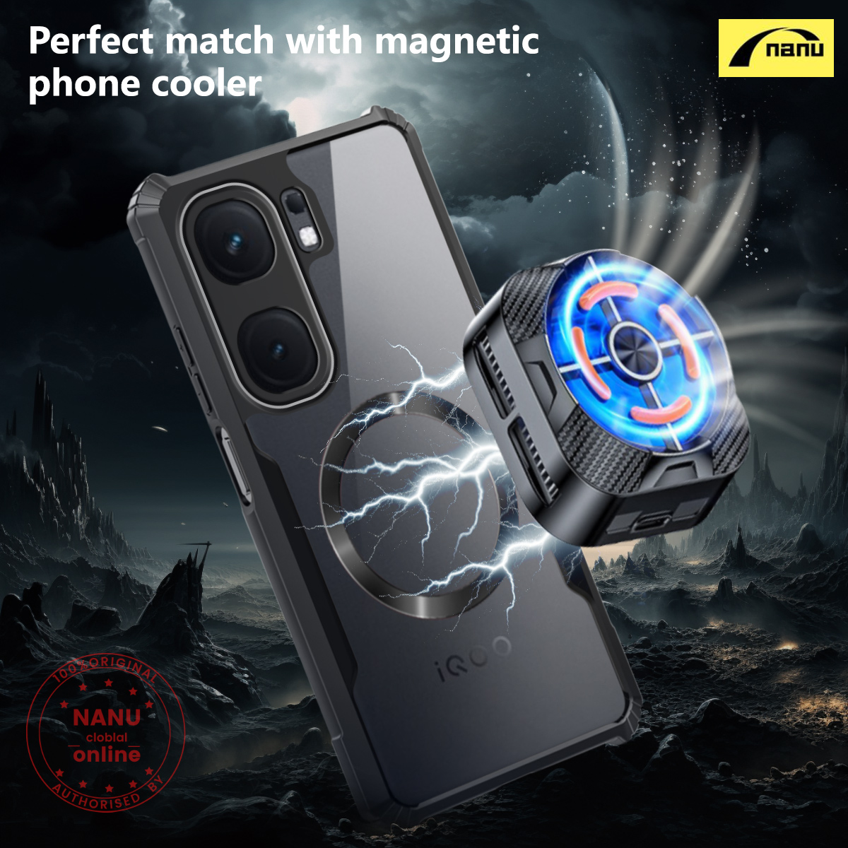 Nanu%20For%20Vivo%20IQOO%20Neo%209%209Pro%205G%20%5BThe%20Beatles%5D%20Compatible%20with%20Magsafe%20Phone%20Case%20Shockproof%20Slim%20Soft%20Cover%20Transparent%20Back%20Protection%20Casing%20-%20Image%209