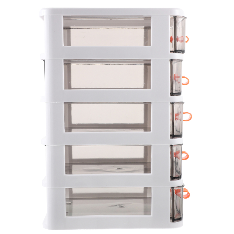 UEETIQ Storage Bins Office Table Multifunction Desk Drawer Type Case Drawers Organizer Shelving Unit