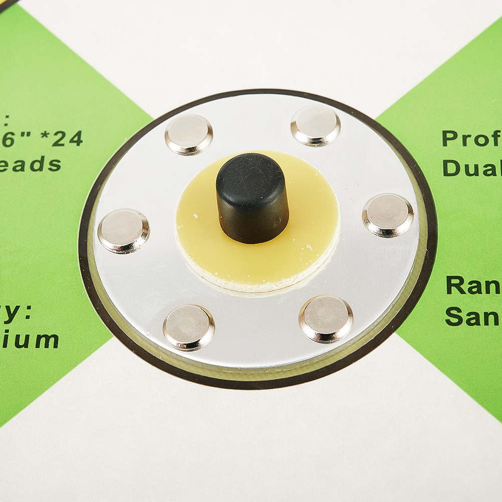 【specialthing】 For Air Sander Backing Pad Grinder Sanding Disc Backing Pads Hook Loop M6 5/16 【Ready Stock】