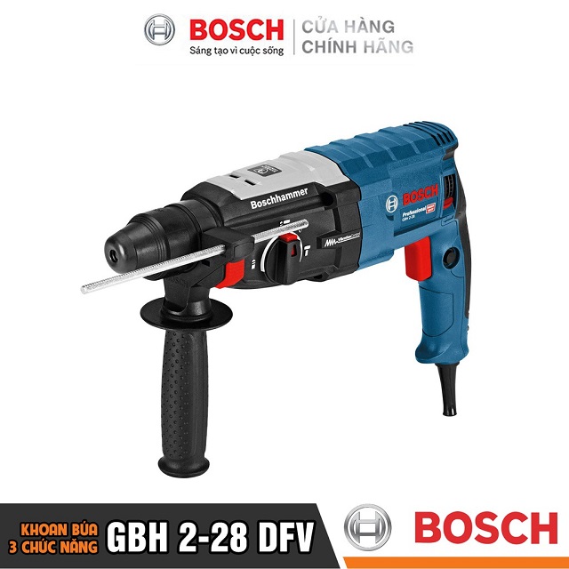 [Chính Hãng] Máy Khoan Búa Bosch GBH 2-28 DFV (28MM-820W)