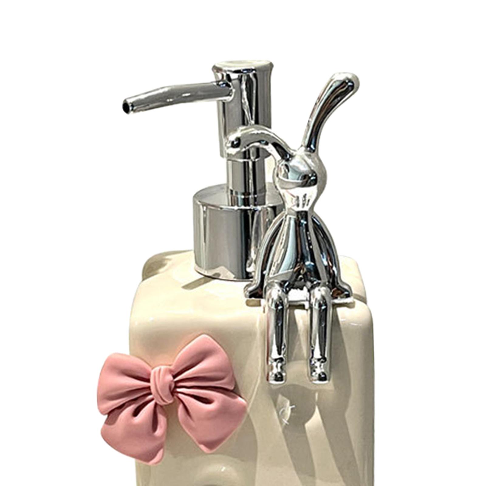 Taixer Xà phòng rửa tay bình đựng dung dịch bơm hộp đựng xà phòng mạnh mẽ Nordic rỗng bơm chai lotion cho Vanity nhà vệ sinh nhà hàng phòng tắm
