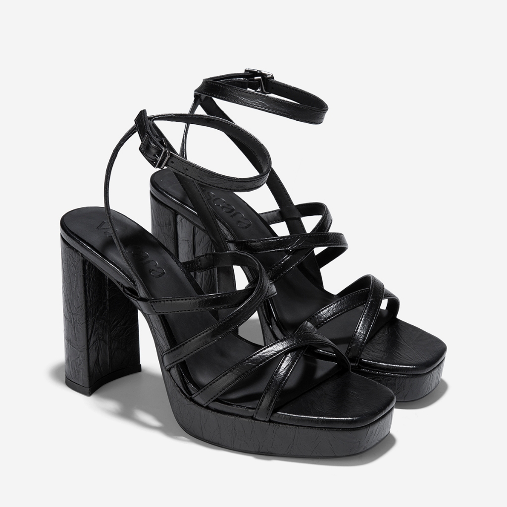 [Voucher 50K | 02.03 - 05.03] Vascara Giày sandal phối dây vân nứt - SDN 0782