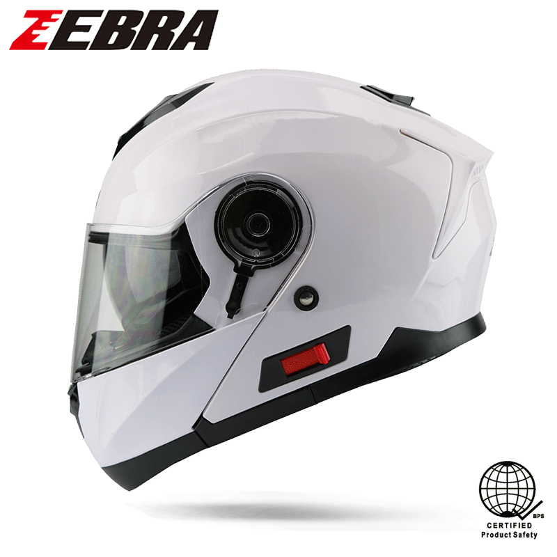 Zebra Full Face Motorcycle Helmet with icc sticker Original Motor