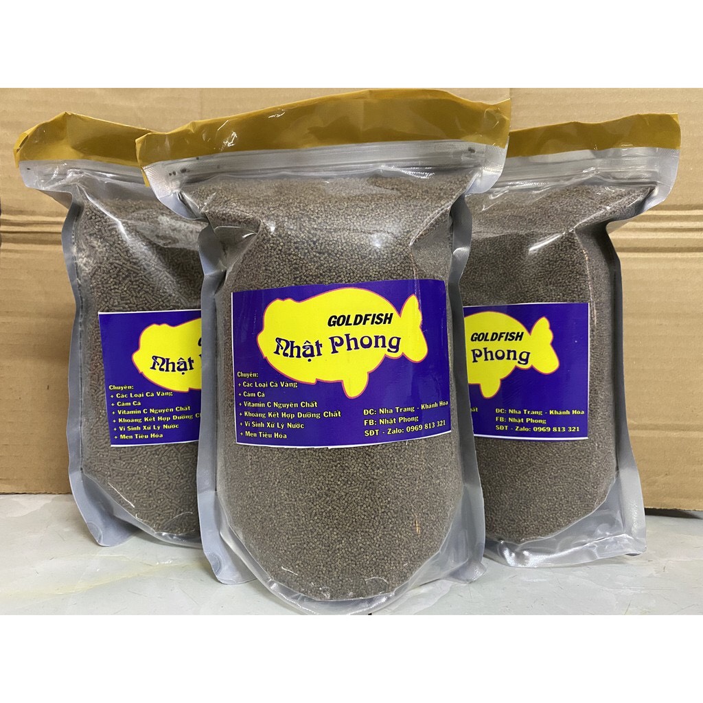 Thức ăn cá vàng (Cám Nhật Phong dành cho cá vàng Goldfish) gói 1kg