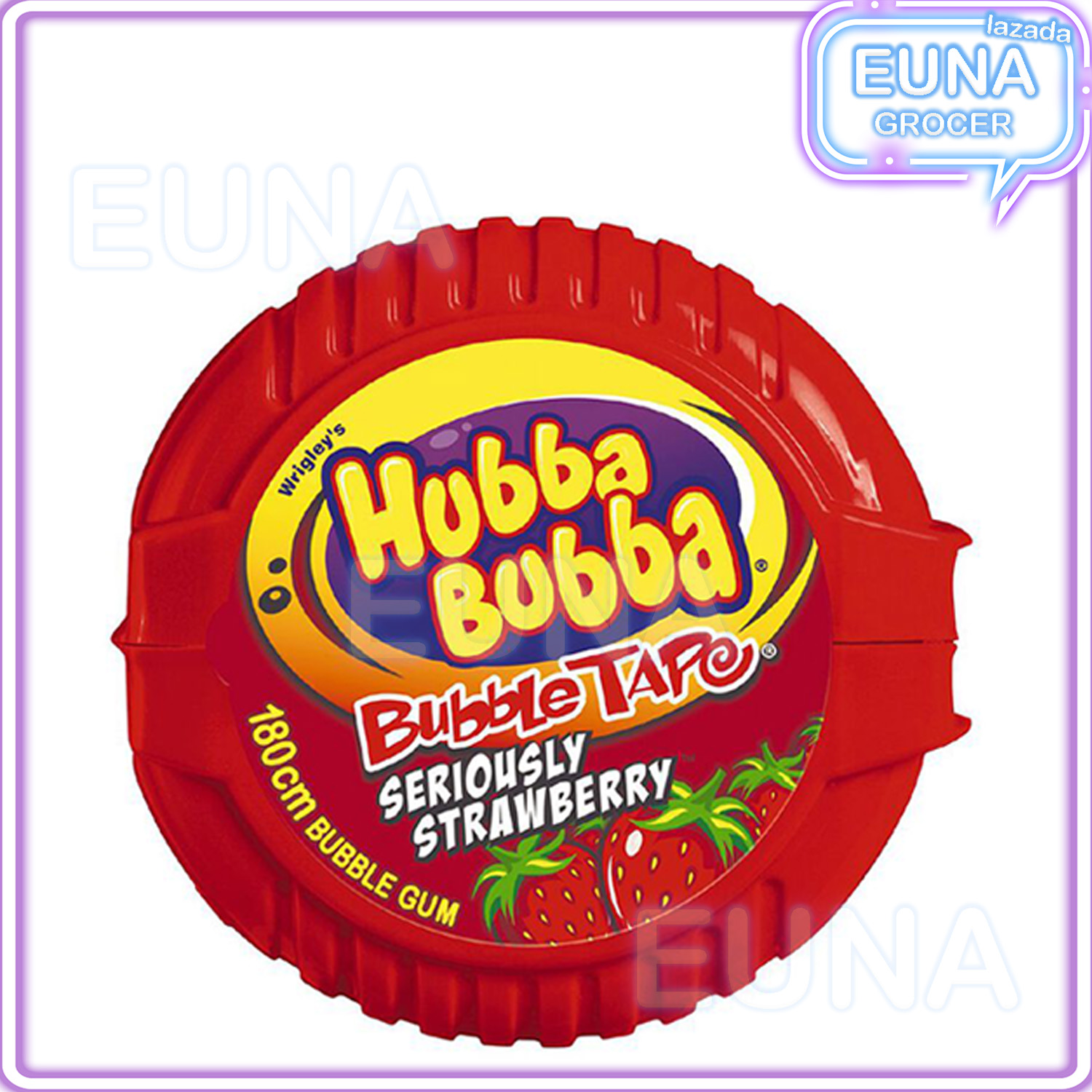 Wrigleys Hubba Bubba Bubble Gum Groovy Grapestrawberryoriginal