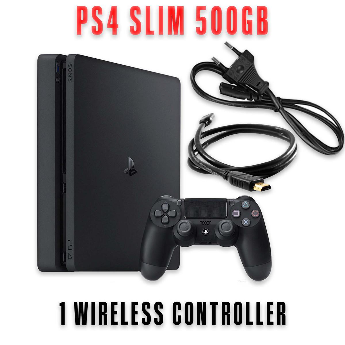 Controller Sony Playstation Slim 500gb Console Sony PS4 Slim