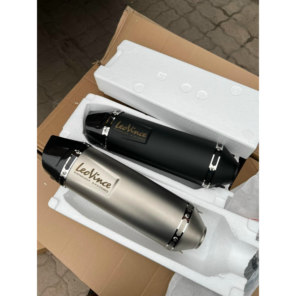 Pô độ LEOVINCE SBK - ONE Đầu Carbon Fitber