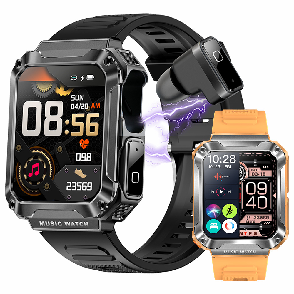 T93 T93 smartwatch new three proof two in one earphones Bluetooth call ...