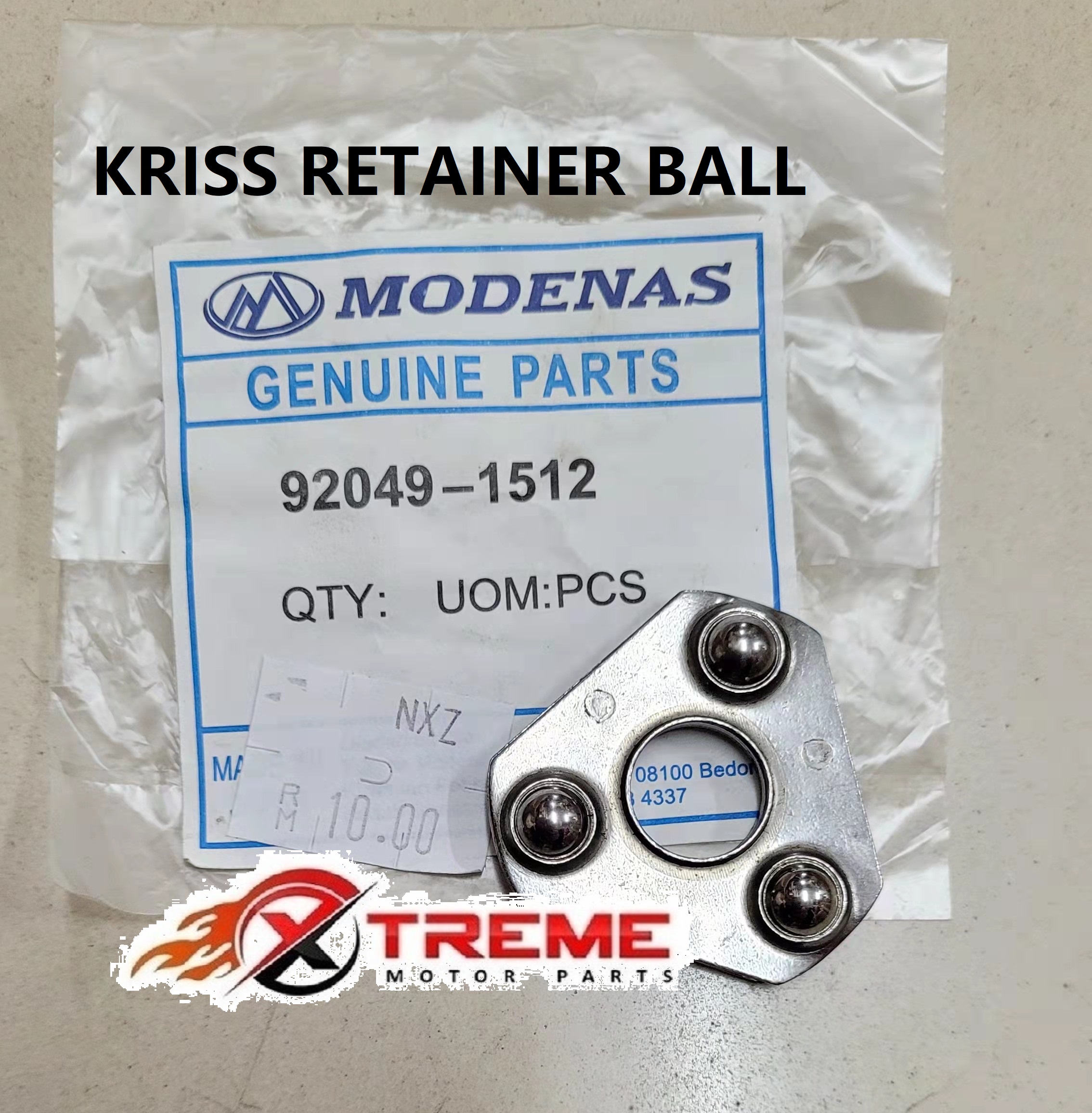 MODENAS KRISS 110 KRISS110 CLUTCH RETAINER BEARING BALL BEARING
