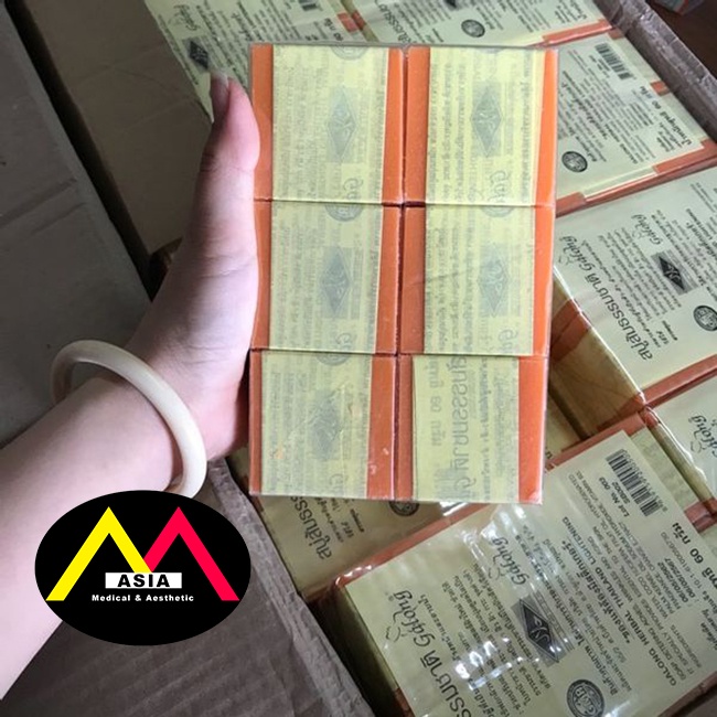 [HÀNG Chính Hãng] Xà Phòng Cam Nghệ Trắng Da Thái Lan