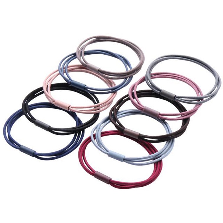 COMBO 5 Dây Cột Tóc Chập 3 Sợi Chắc Chắn Siêu Rẻ Siêu Bền PKNH0845