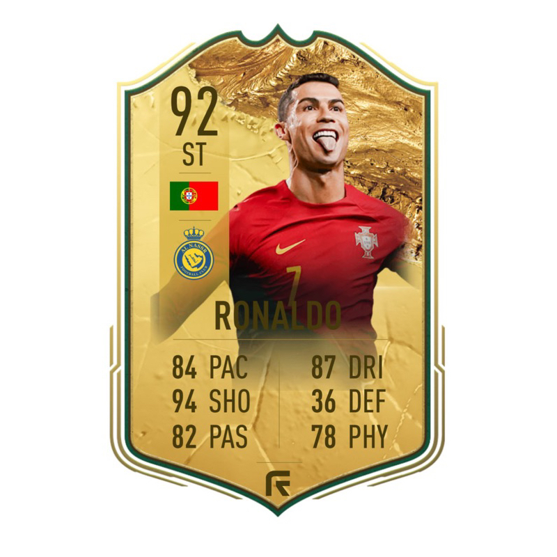 Móc Khóa Ronaldo Signature ICON
