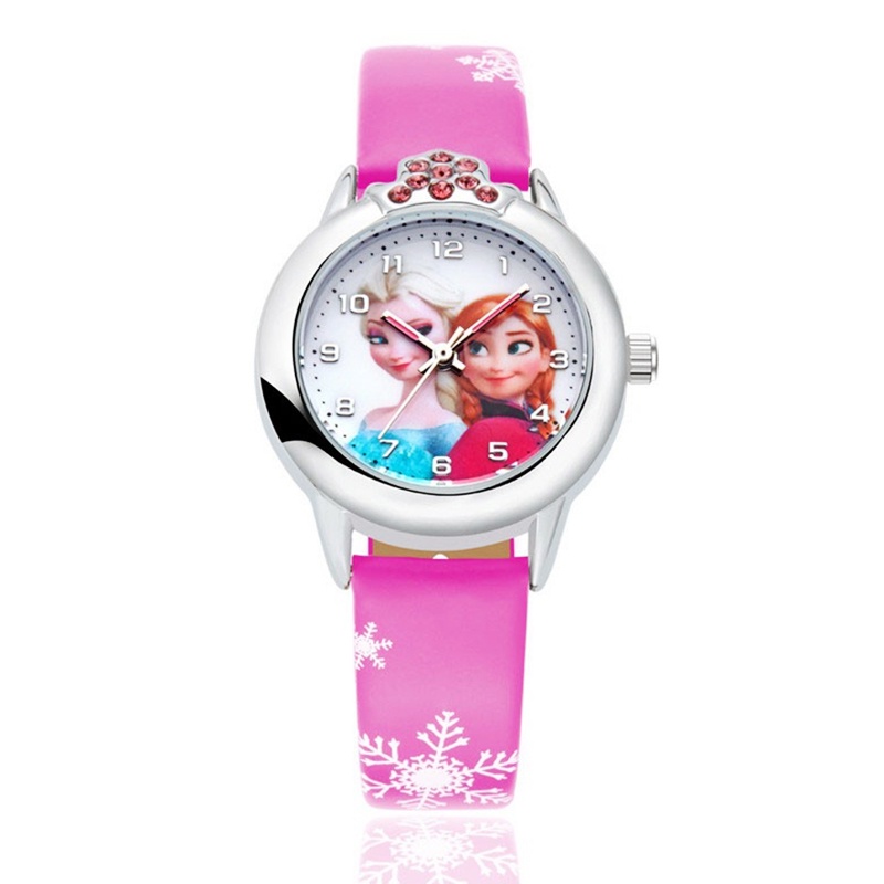 Đồng hồ Elsa & Anna cho bé gái