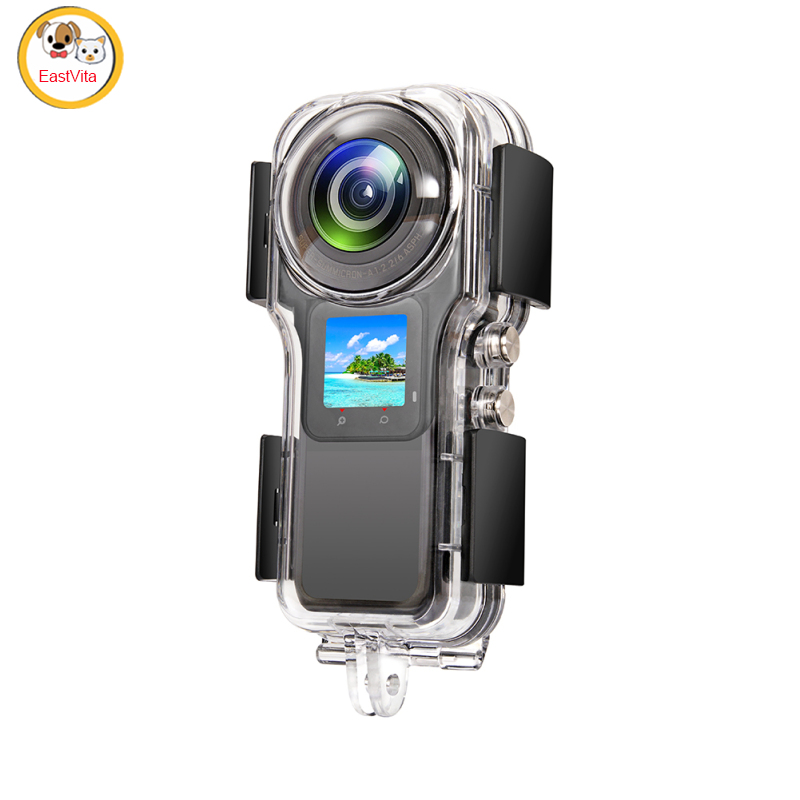 40m Waterproof Case Compatible For Insta360 One Rs Underwater Protective Diving Shell Panoramic Camera Accessories