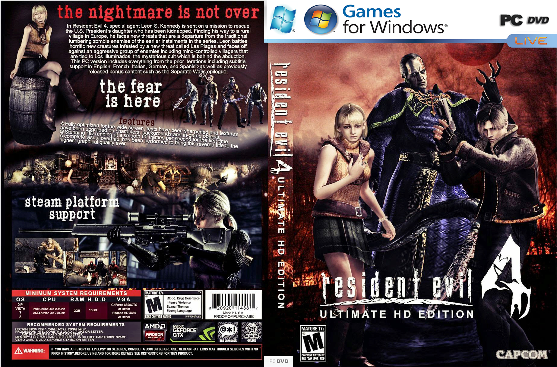 Resident Evil 4 Ultimate HD Edition PC GAME Offline INSTALLATION Lazada
