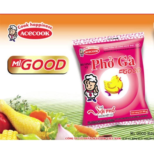 HOT LIKE Thùng mì sợi phở Good gà Acecook(30 gói)