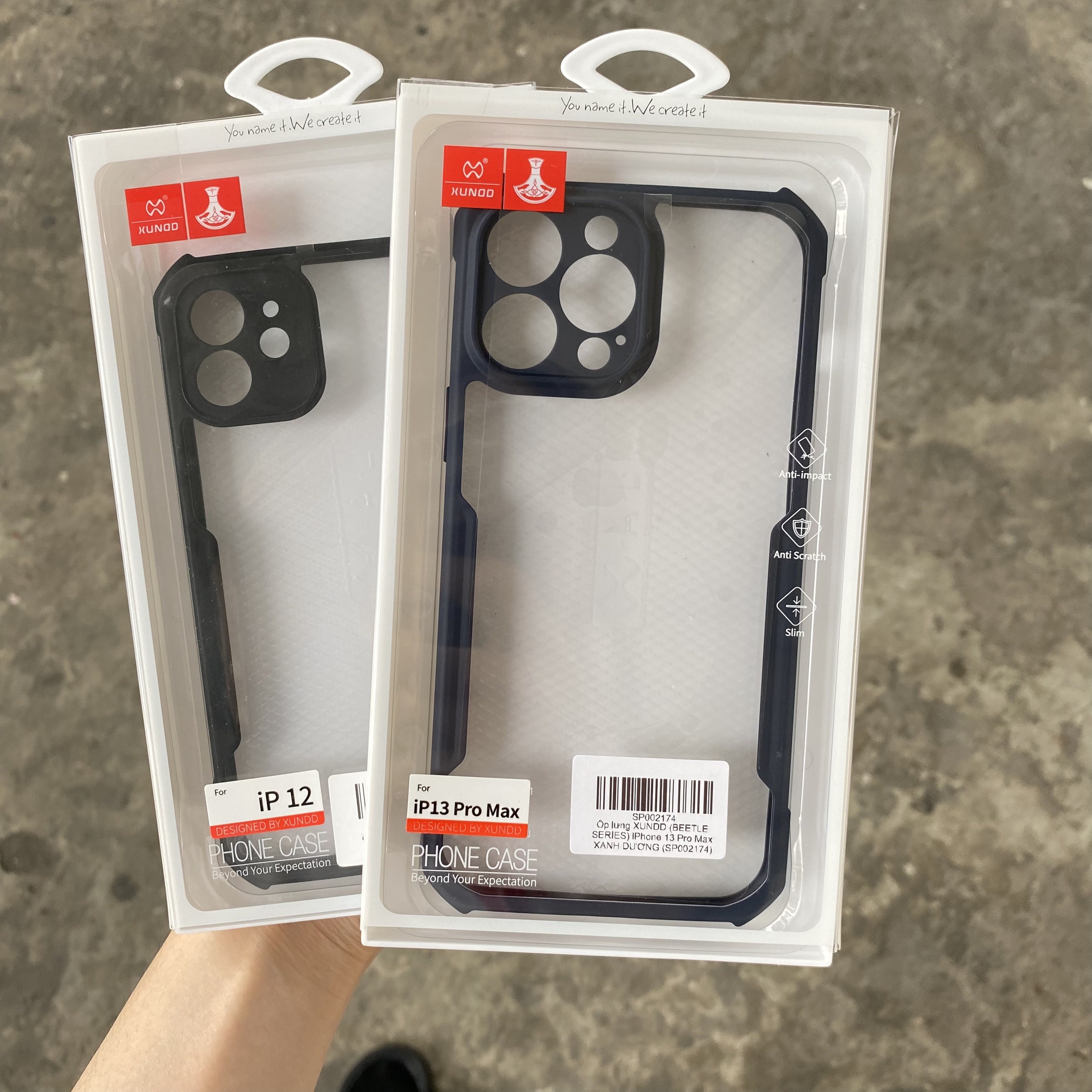 [Giao Hỏa Tốc] Ốp lưng XUNDD iPhone 13/ 13 Pro/ Max/ 12/ 12 Pro/ Max/ 11/ 11 Pro/ Max (BEETLE SERIES) - Trong