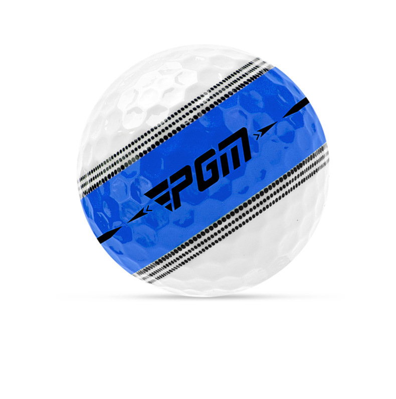 PGM Golf Competition Ball Practice Ball Rubber 360 ° Orbit Alignment Line Two-layer Sphere Q030