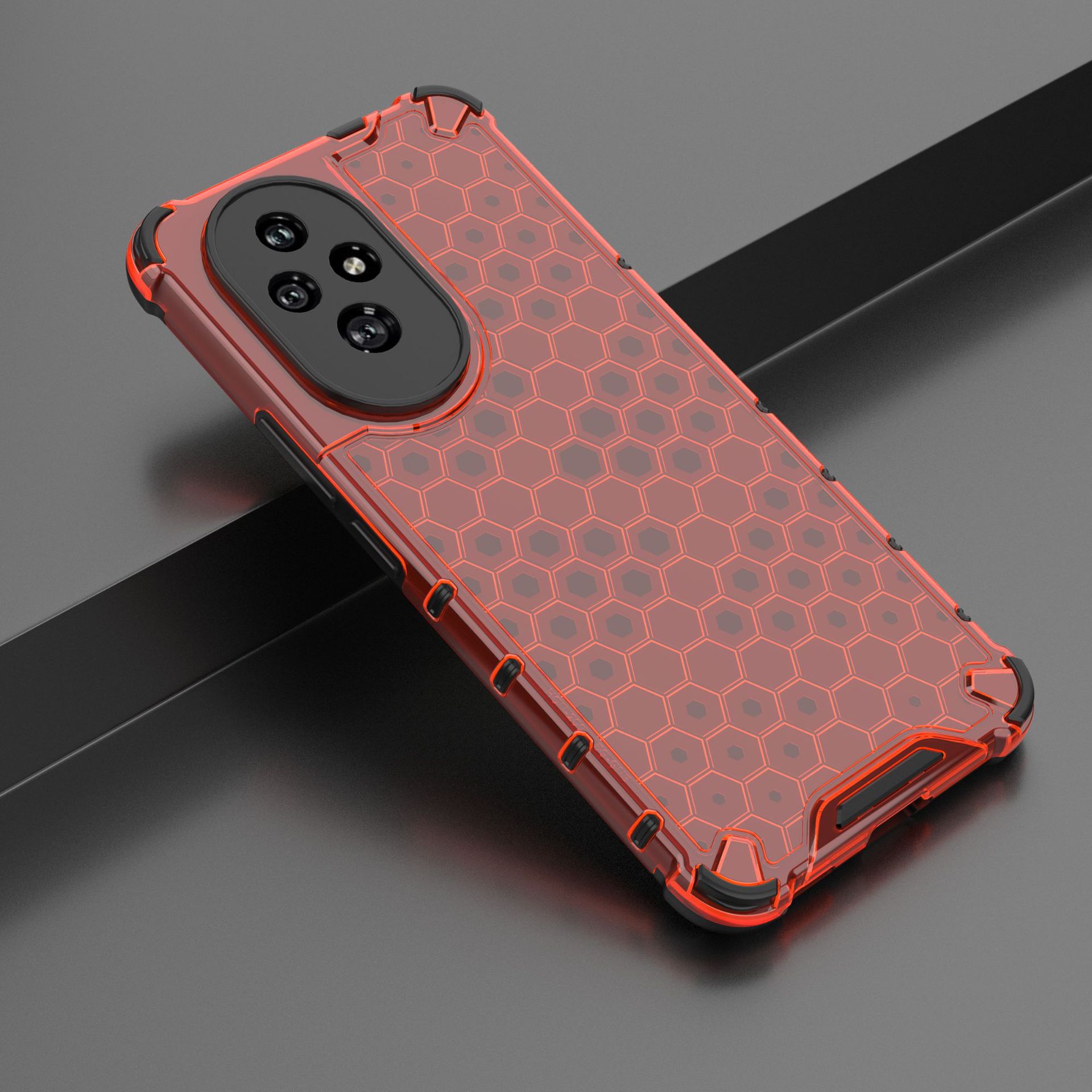 Honor 200 Transparent Drop-Proof Phone Case.