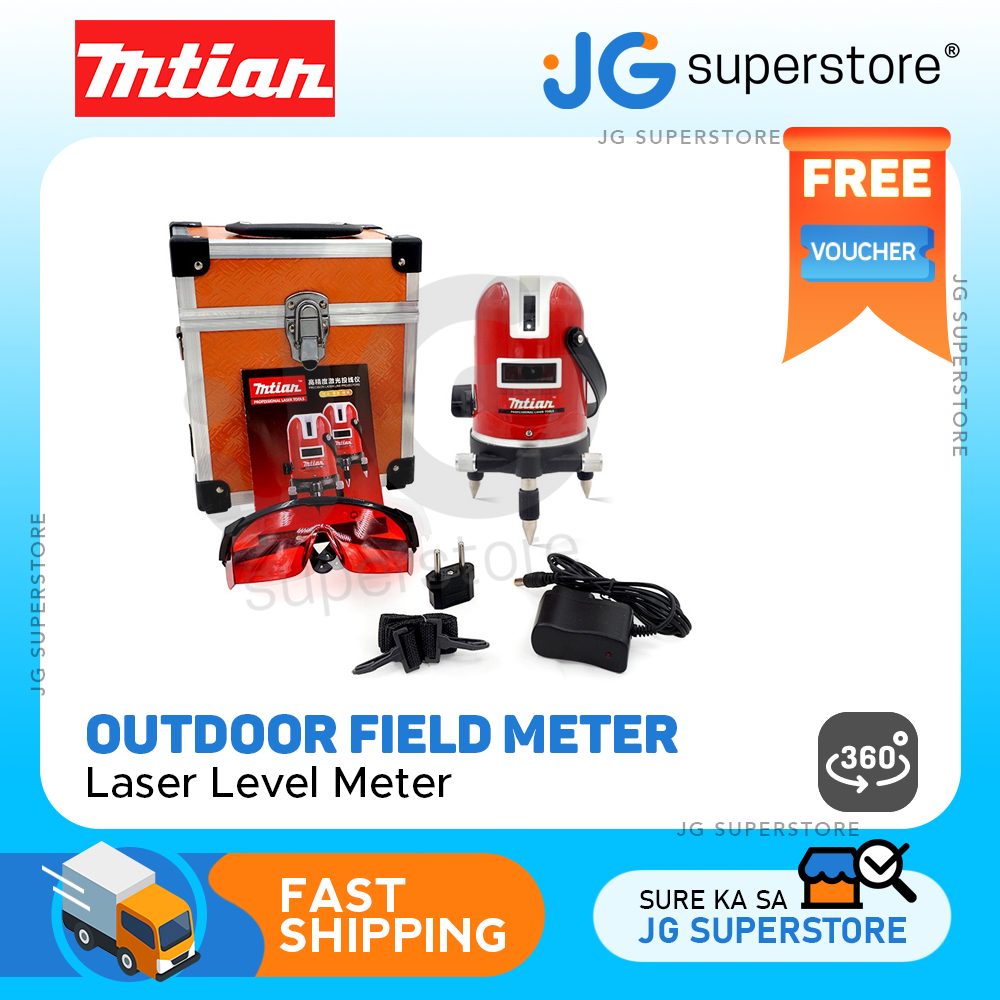 Mtian 5 lines 6 points laser level 360 cross laser leveling outdoor