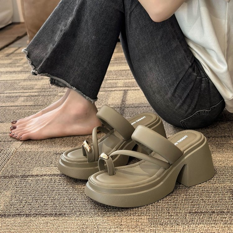 Giày Sandal Đế Xuồng Mềm Thời Trang Cho Nữ