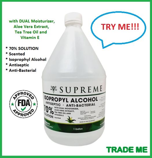 Supreme Isopropyl Alcohol 70 Solution Moisturizing Hand Sanitizer (1